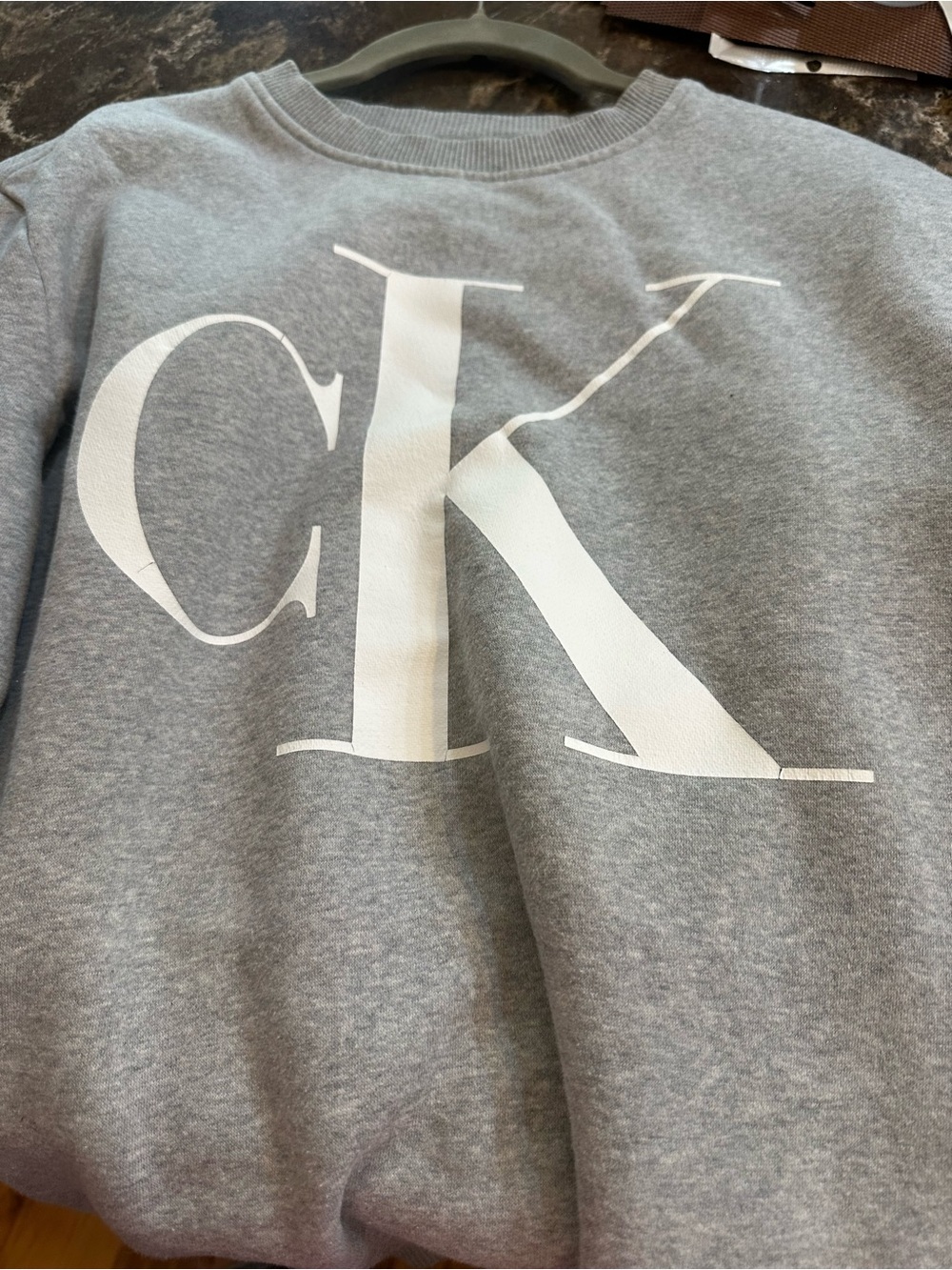 Calvin Klein Men’s CK Logo Sweatshirt Size S